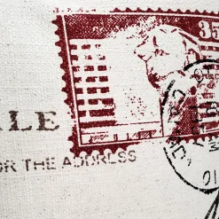 1907 Airmail 24x24 Throw Pillow