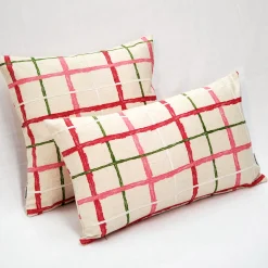Albany Checks 16x16 Throw Pillow