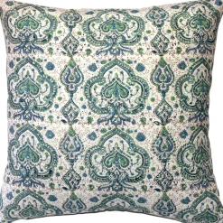Annecy Shore Cotton Throw Pillow 19x19