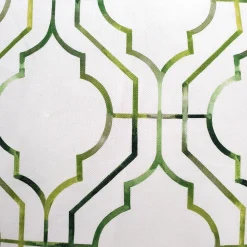 Biltmore Gate Green Throw Pillow 12x20
