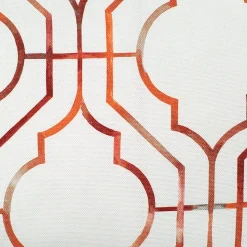 Biltmore Gate Orange Throw Pillow 12x20
