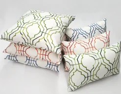 Biltmore Gate Orange Throw Pillow 12x20