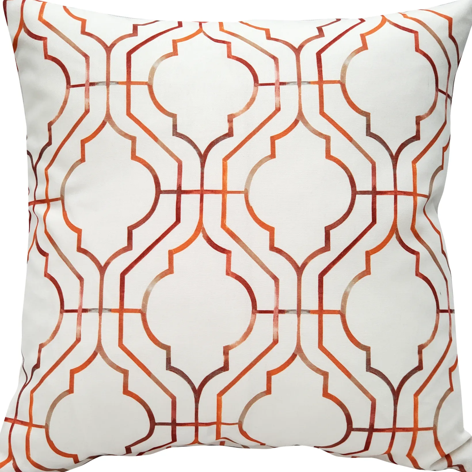 Biltmore Gate Orange Throw Pillow 20x20