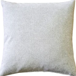 Boketto Charcoal Black Throw Pillow 19x19