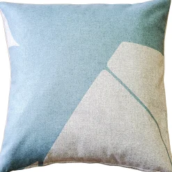 Boketto Paradiso Blue Throw Pillow 19x19