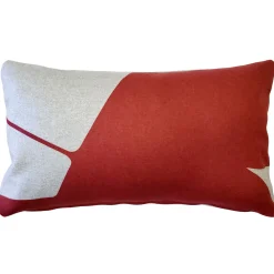 Boketto Spanish Red Throw Pillow 12x19