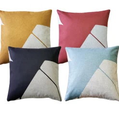 Boketto Throw Pillows 19 Inch Square