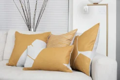 Boketto Throw Pillow 12x19 Inch Rectangular