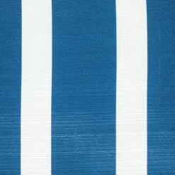 Bold Blue Stripes Throw Pillow 16x16