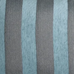 Brackendale Stripes Sea Blue Throw Pillow 22x22