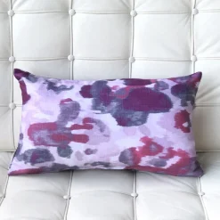 Brandy Bay Blush Floral Throw Pillow 12x19