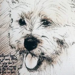 Cairn Terrier 17x17 Dog Pillow