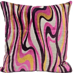 Calypso Sway Velvet Throw Pillow 20x20