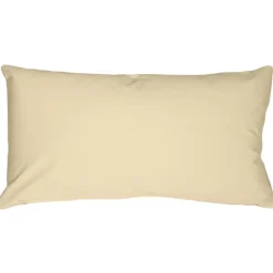 Caravan Cotton Cream 9x18 Throw Pillow
