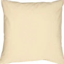 Caravan Cotton Cream 20x20 Throw Pillow