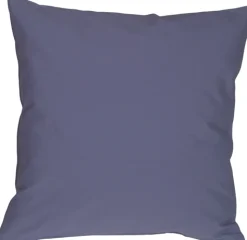 Caravan Cotton Denim Blue 20x20 Throw Pillow