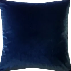 Castello Royal Blue Velvet Throw Pillow 20x20
