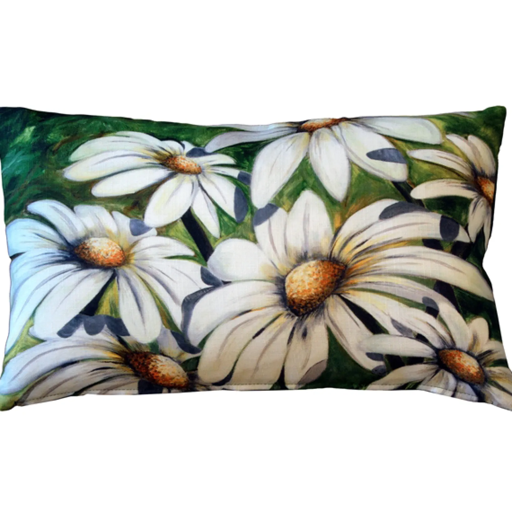 Daisy Patch 12x20 Throw Pillow