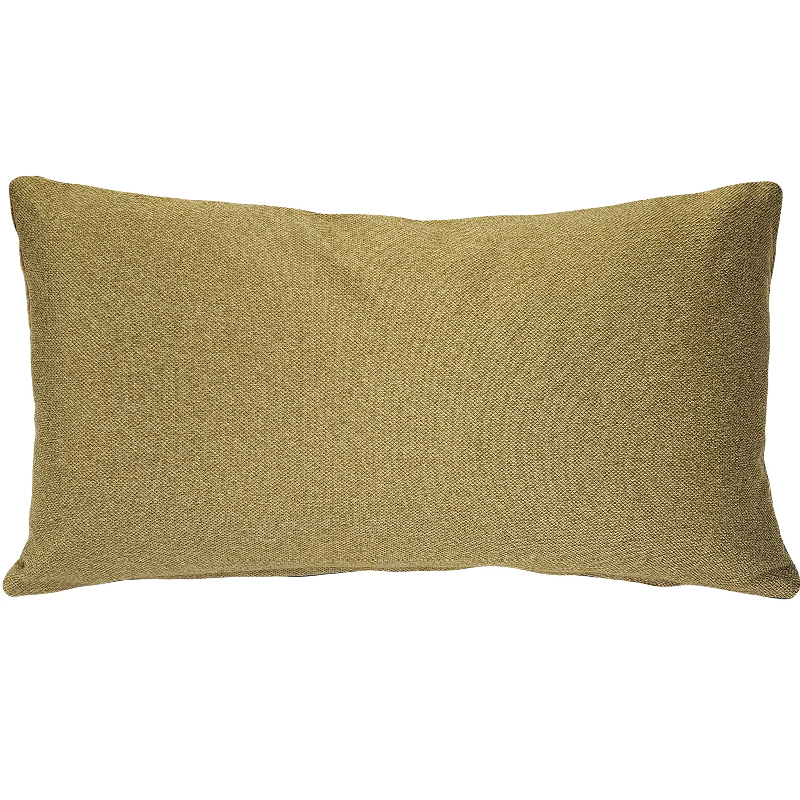 Dalian Gold and Teal Woven Velvet Throw Pillow 12x24