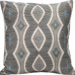 Desmond Blue Diamond Pillow 19x19