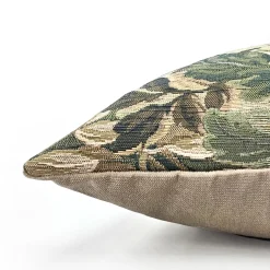Elm Forest Sage Tapestry Throw Pillow 21x21