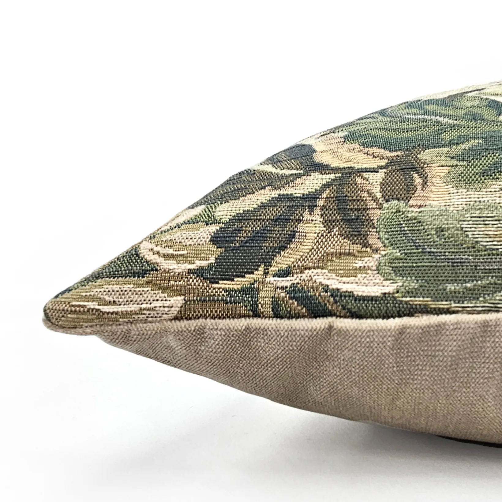 Elm Forest Sage Tapestry Throw Pillow 21x21