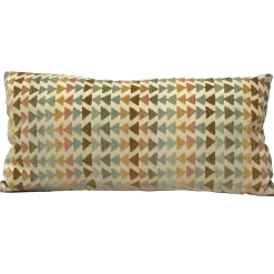 Geometric Arrowhead Desert Spring Throw Pillow 12x24