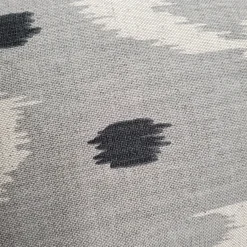 Indah Ikat Gray 12x20 Throw Pillow