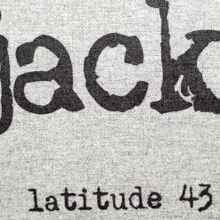 Jackson Hole Gray Felt Coordinates Pillow 12x19