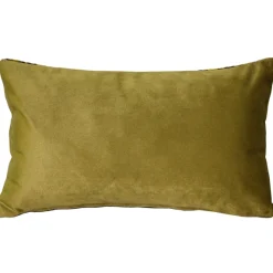 Jager Sage Diamond Textured Velvet Throw Pillow 12x20
