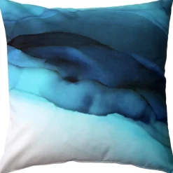Karalina Beneath the Waves Throw Pillow 20x20