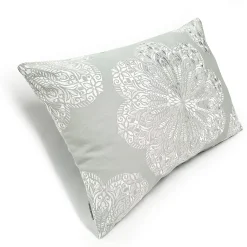Mancini Medallion Embroidered Throw Pillows 16x24