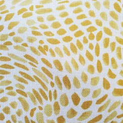 Matisse Dots Golden Yellow Throw Pillow 12x19