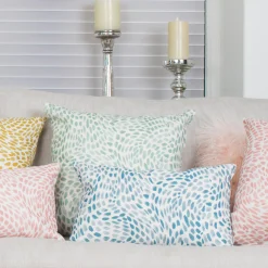Matisse Dots Spring Green Throw Pillow19x19