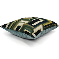 Mid Century Ravine Geometric Throw Pillow 22x22