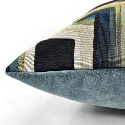 Mid Century Ravine Geometric Throw Pillow 22x22