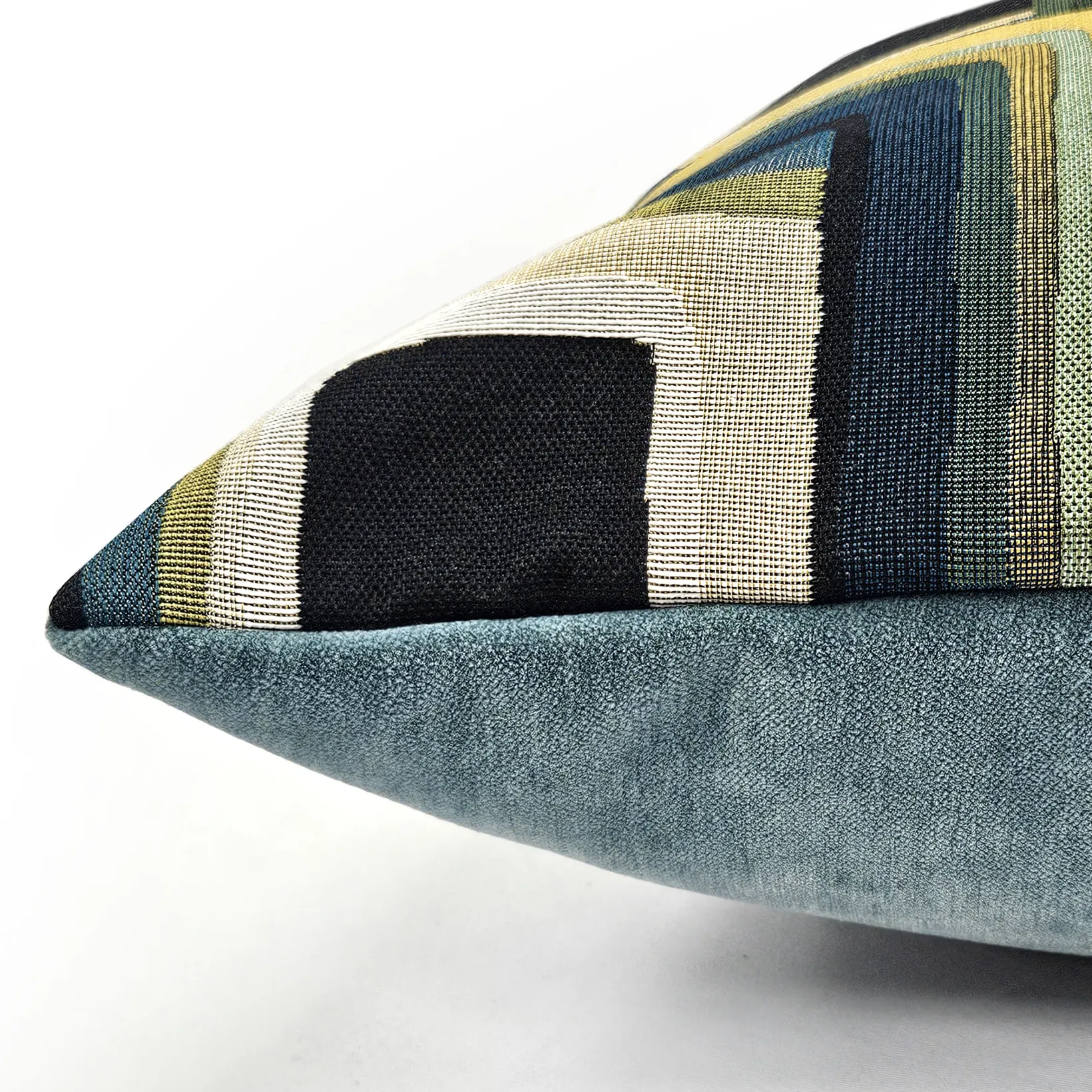 Mid Century Ravine Geometric Throw Pillow 22x22