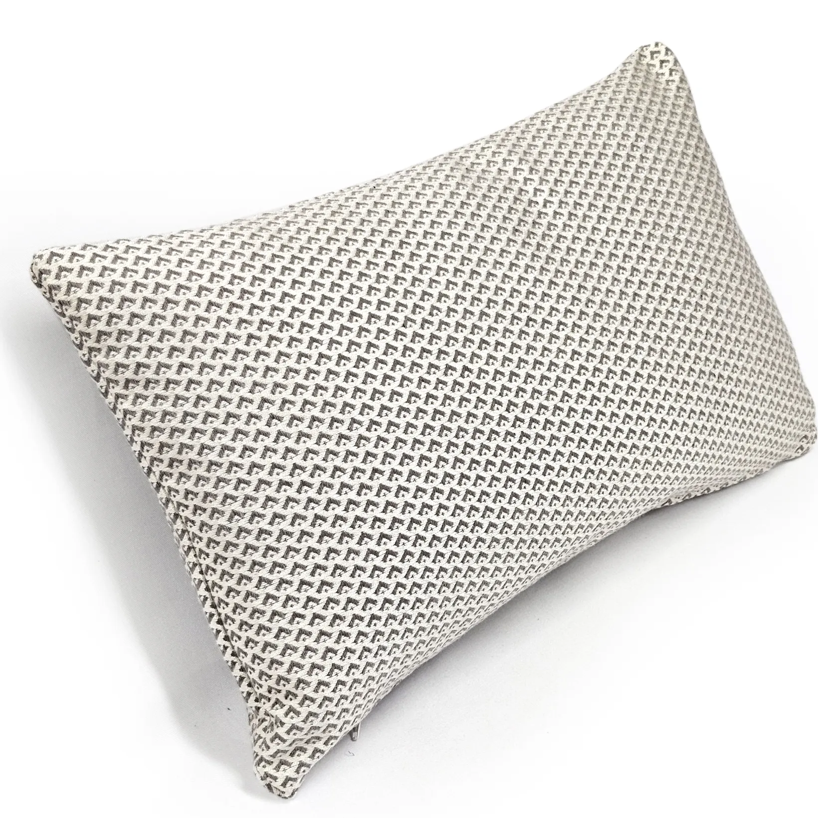 Milanese Lattice Woven Lumbar Pillow 12x19