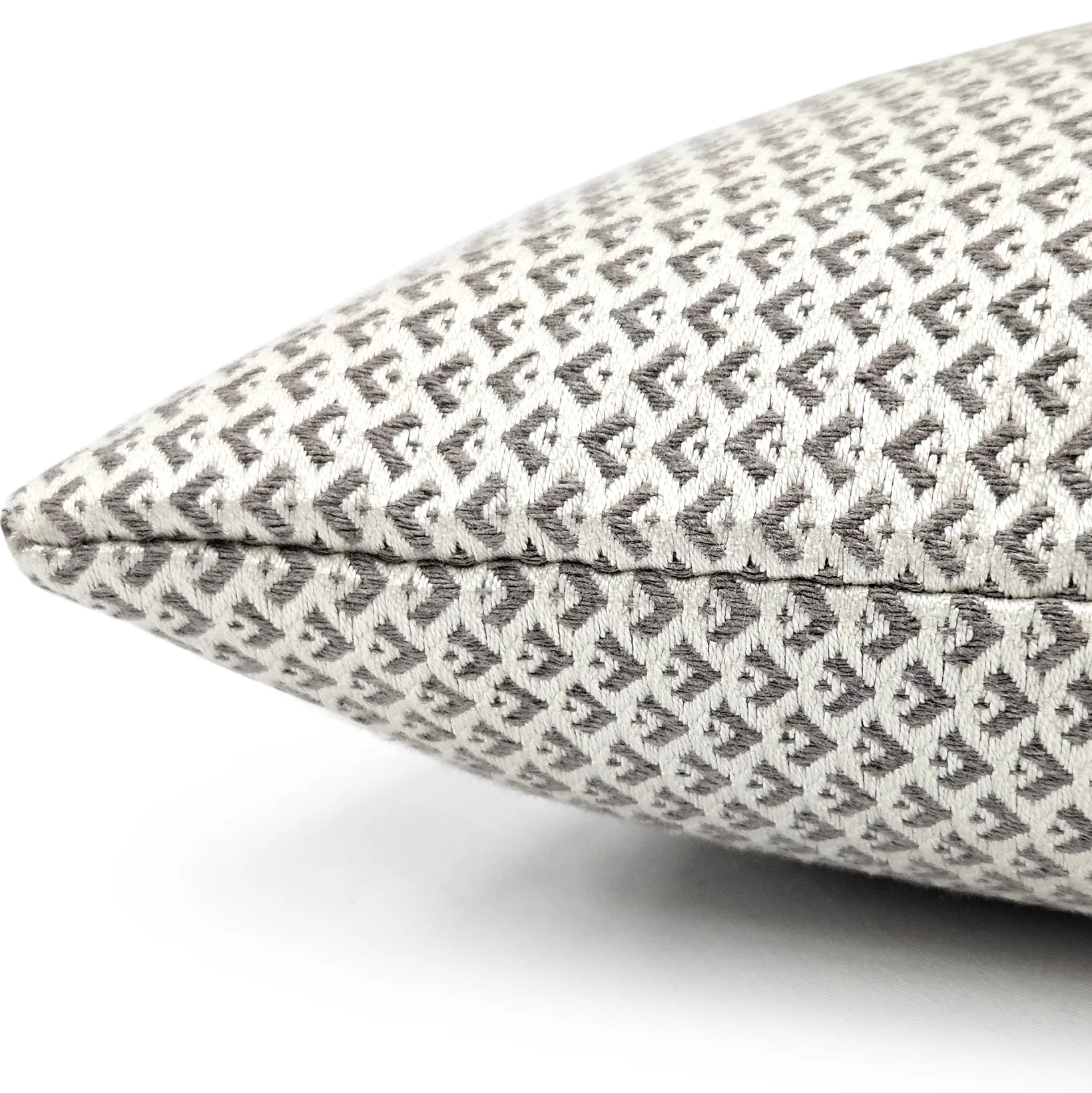 Milanese Lattice Woven Lumbar Pillow 12x19