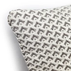 Milanese Lattice Woven Lumbar Pillow 12x19