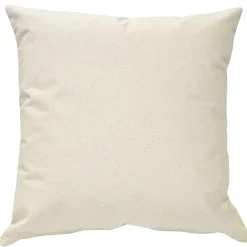 Natural Heavy Cotton Canvas Square Throw Pillow 20x20