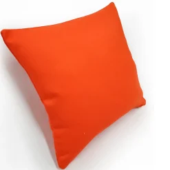 Neon Orange Throw Pillow 16x16