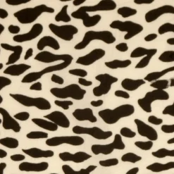 Ocelot Print Cotton Large 22x22 Throw Pillow
