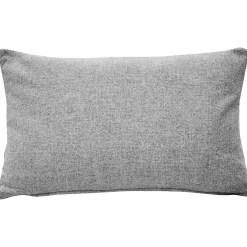 Okoboji Gray Felt Coordinates Pillow 12x19