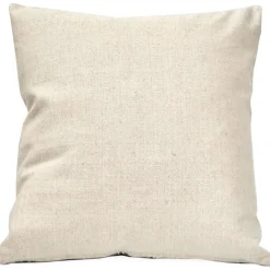 Skyward Plumage Blue Woven Throw Pillow 21x21