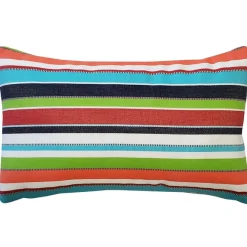 Sunbrella Carousel Confetti 12x19 Outdoor Pillow