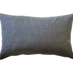 Sunbrella Cast Slate 12x19 Outdoor Pillow