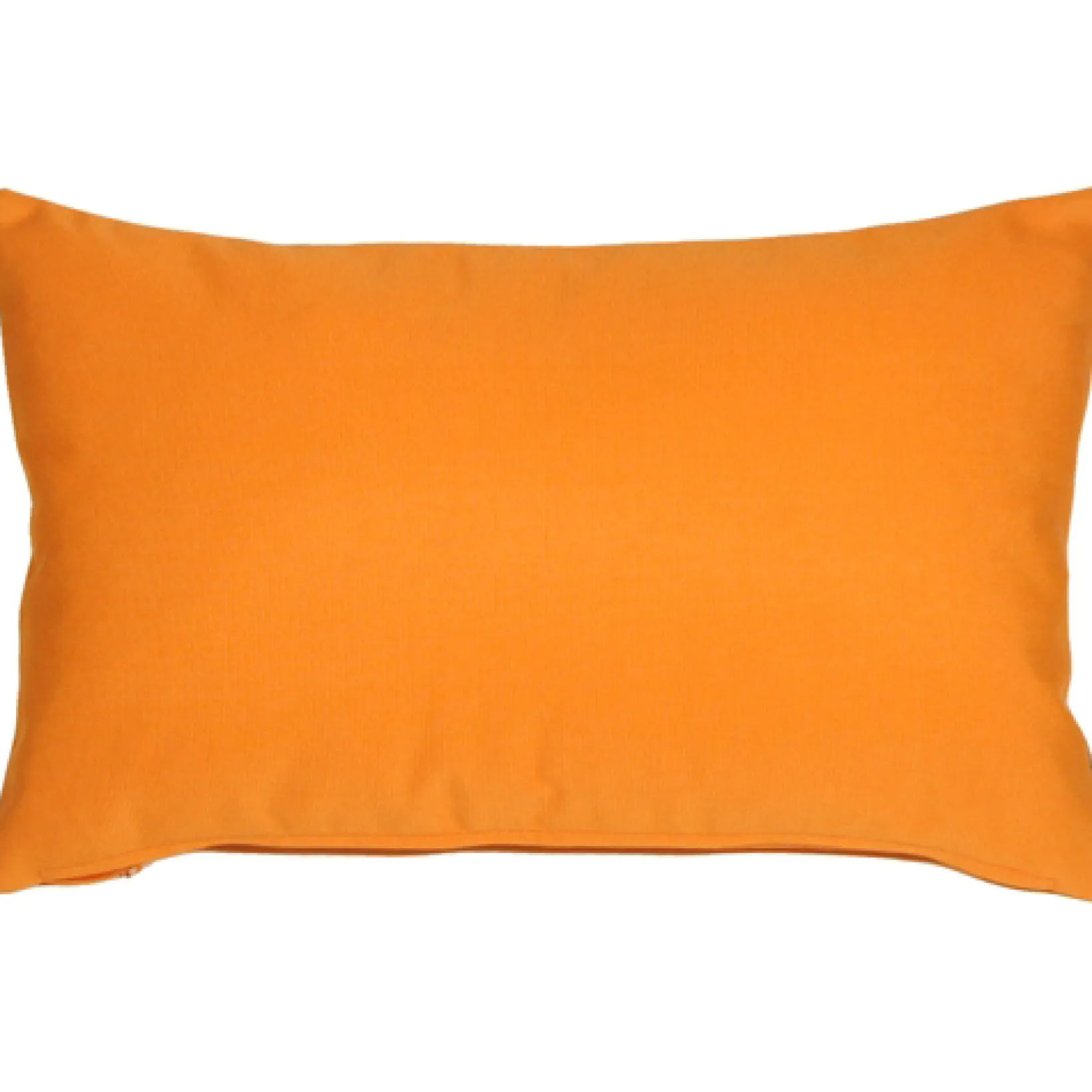 Sunbrella Tangerine Orange 12x19 Outdoor Pillow