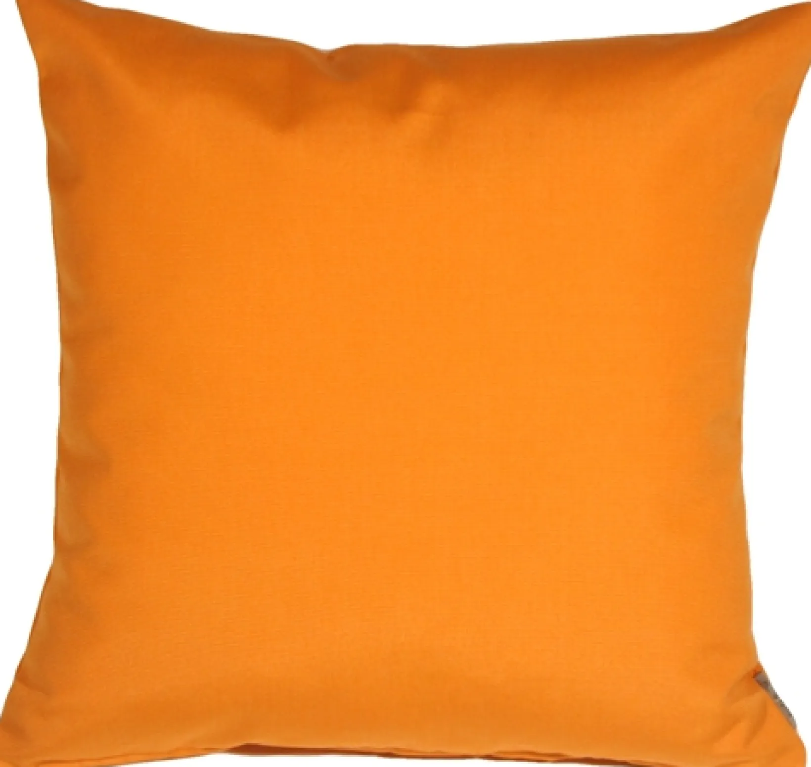 Sunbrella Tangerine Orange 20x20 Outdoor Pillow