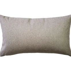 Telluride Gray Felt Coordinates Pillow 12x19